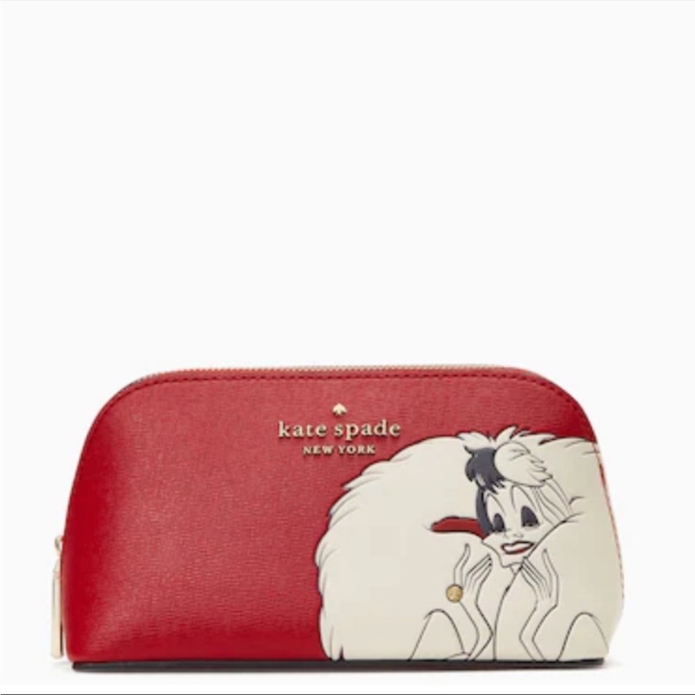 🍓 Kate Spade X Disney 🍓 Cruella Makeup
Cosmetic Bag - Picture 5 of 16